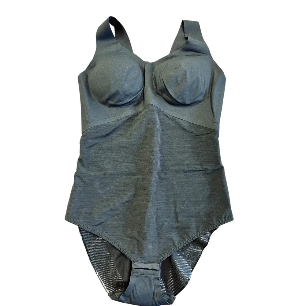 Honeylove LiftWear Tank Bodysuit Sz XL‎ Black Shapewear Sculpting Smoothing